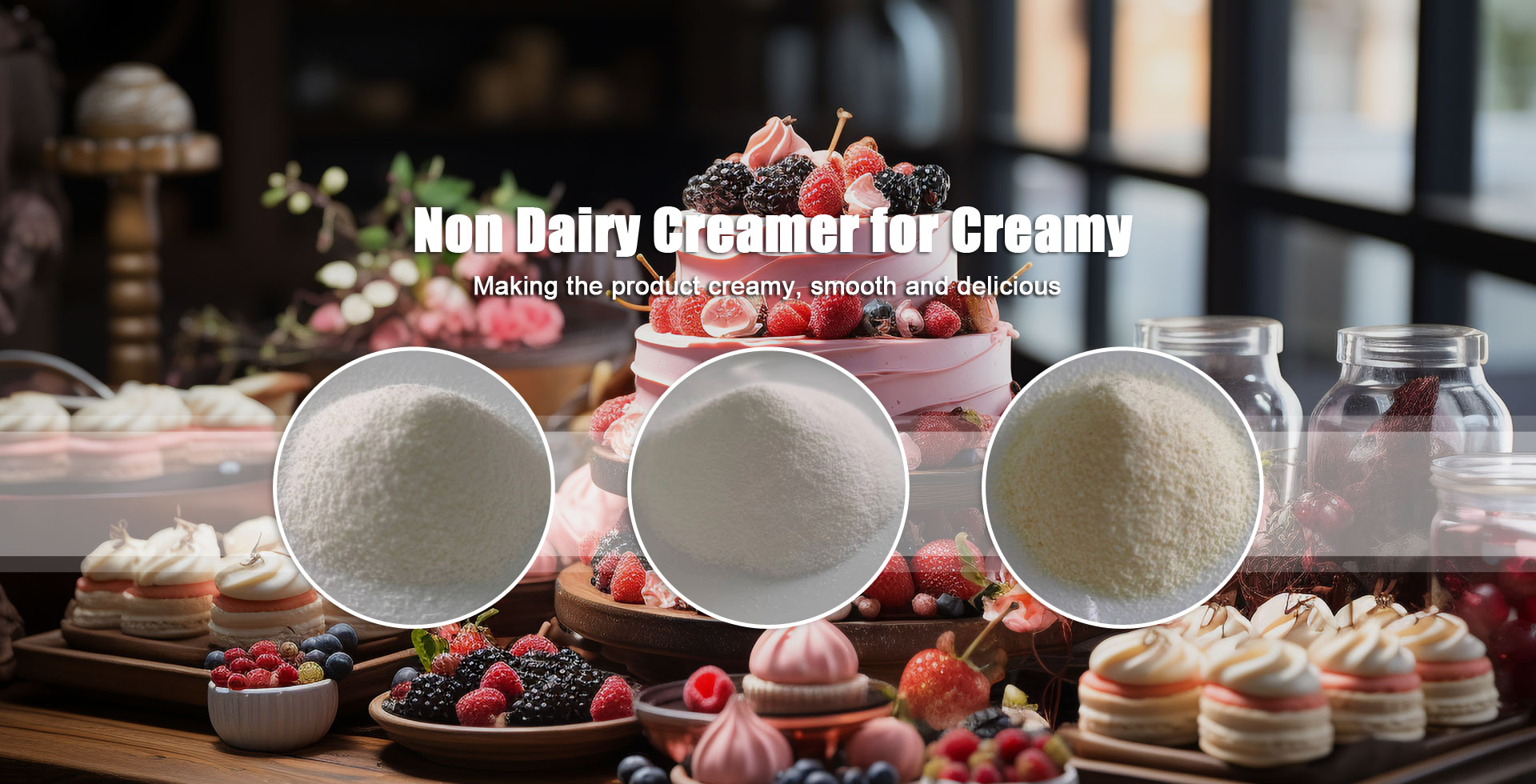Tsis yog Dairy Creamer rau Creamy Supplier